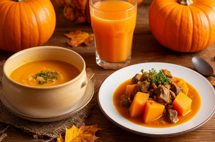 Тыква – на первое, второе и третье