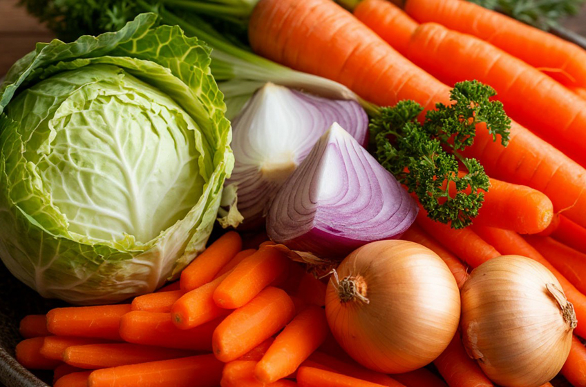 Если у вас есть капуста, лук и морковка…